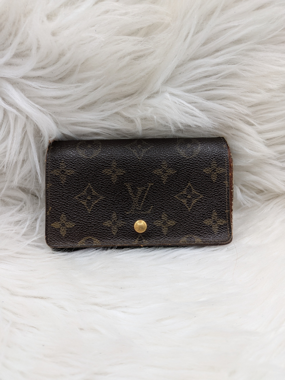 Louis Vuitton Monogram Wallet Brown